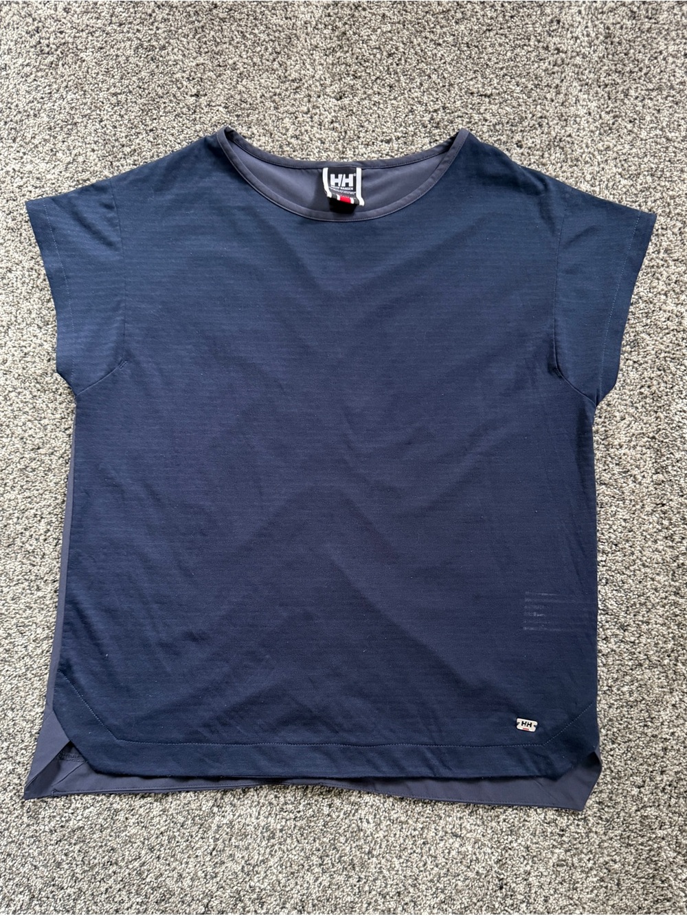 Helly Hansen Navy Blue Women's Short Sleeve Tee